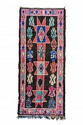 Tappeto Berberi Dal Marocco Boucherouite 315 x 130 cm