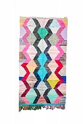 Tappeto Berberi Dal Marocco Boucherouite 140 x 260 cm