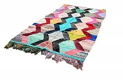 Tappeto Berberi Dal Marocco Boucherouite 140 x 260 cm