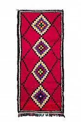 Tappeto Berberi Dal Marocco Boucherouite 310 x 145 cm