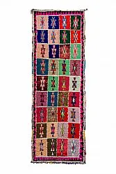 Tappeto Berberi Dal Marocco Boucherouite 360 x 130 cm
