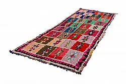 Tappeto Berberi Dal Marocco Boucherouite 360 x 130 cm