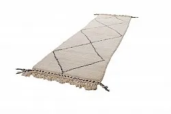 Tappeto Kilim In Stile Berbero Del Marocco Beni Ourain 240 x 90 cm