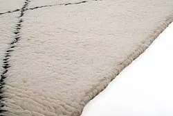 Tappeto Kilim In Stile Berbero Del Marocco Beni Ourain 240 x 90 cm