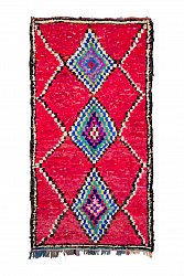 Tappeto Berberi Dal Marocco Boucherouite 295 x 150 cm
