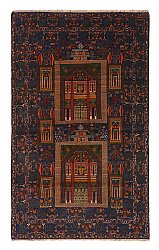 Tappeto Kilim Persiano Baluchi 193 x 117 cm