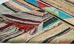Tappeto Berberi Dal Marocco Boucherouite 120 x 245 cm