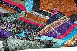 Tappeto Berberi Dal Marocco Boucherouite 135 x 235 cm