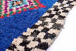 Tappeto Berberi Dal Marocco Boucherouite 285 x 90 cm