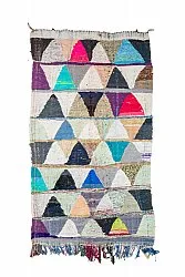 Tappeto Berberi Dal Marocco Boucherouite 125 x 230 cm