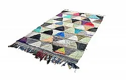 Tappeto Berberi Dal Marocco Boucherouite 125 x 230 cm