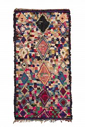 Tappeto Berberi Dal Marocco Boucherouite 290 x 145 cm