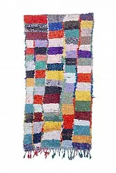 Tappeto Berberi Dal Marocco Boucherouite 250 x 120 cm
