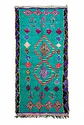 Tappeto Berberi Dal Marocco Boucherouite 155 x 335 cm