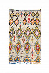Tappeto Berberi Dal Marocco Boucherouite 190 x 120 cm