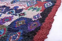 Tappeto Berberi Dal Marocco Boucherouite 190 x 160 cm