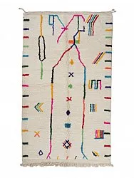 Tappeto Kilim In Stile Berbero Del Marocco Azilal 260 x 150 cm
