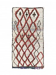 Tappeto Kilim In Stile Berbero Del Marocco Azilal 200 x 100 cm