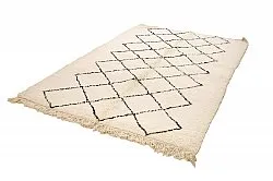 Tappeto Kilim In Stile Berbero Del Marocco Beni Ourain 170 x 260 cm