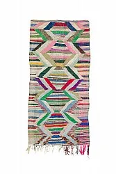 Tappeto Berberi Dal Marocco Boucherouite 145 x 295 cm