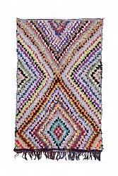 Tappeto Berberi Dal Marocco Boucherouite 225 x 140 cm