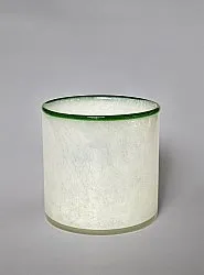 Porta candele M - Harmony (bianco/grass)
