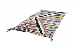 Tappeto Berberi Dal Marocco Boucherouite 135 x 240 cm