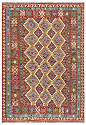 Tappeto Kilim Afghano 257 x 173 cm