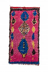 Tappeto Berberi Dal Marocco Boucherouite 220 x 115 cm