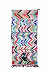 Tappeto Berberi Dal Marocco Boucherouite 150 x 320 cm
