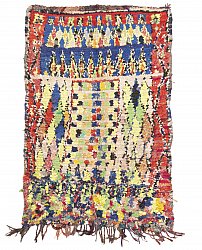 Tappeto Berberi Dal Marocco Boucherouite 180 x 115 cm