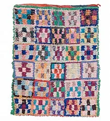 Tappeto Berberi Dal Marocco Boucherouite 195 x 150 cm