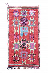 Tappeto Berberi Dal Marocco Boucherouite 280 x 150 cm