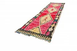 Tappeto Berberi Dal Marocco Boucherouite 390 x 150 cm