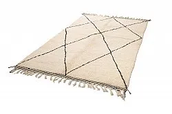 Tappeto Kilim In Stile Berbero Del Marocco Beni Ourain 155 x 270 cm