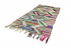 Tappeto Berberi Dal Marocco Boucherouite 145 x 295 cm