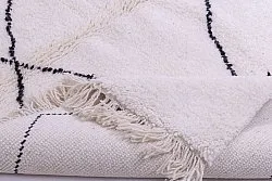 Tappeto Kilim In Stile Berbero Del Marocco Beni Ourain 315 x 195 cm