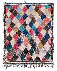 Tappeti Berberi Dal Marocco Boucherouite 185 x 150 cm