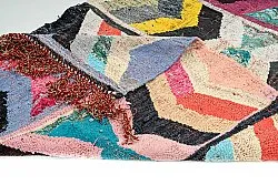 Tappeto Berberi Dal Marocco Boucherouite 130 x 290 cm