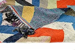 Tappeto Berberi Dal Marocco Boucherouite 135 x 250 cm
