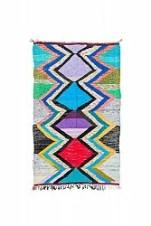 Tappeto Berberi Dal Marocco Boucherouite 140 x 235 cm