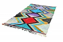 Tappeto Berberi Dal Marocco Boucherouite 140 x 235 cm