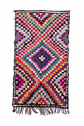 Tappeto Berberi Dal Marocco Boucherouite 225 x 125 cm