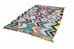 Tappeto Berberi Dal Marocco Boucherouite 145 x 270 cm