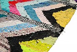 Tappeto Berberi Dal Marocco Boucherouite 145 x 270 cm