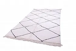 Tappeto Kilim In Stile Berbero Del Marocco Beni Ourain 315 x 195 cm