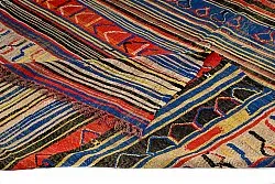 Tappeto Berberi Dal Marocco Boucherouite 165 x 235 cm