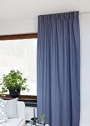 Tende - Cortina di cotone Anja (blu)