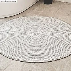 Tappeto rotondo - Brussels Weave (grigio)