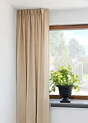 Cortina di cotone Anja (beige)